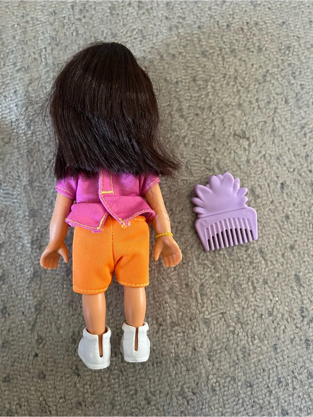 Dora the Explorer Purple Snowflake Plush Doll & Mini Doll Set